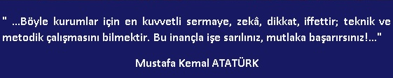 Mustafa Kemal Atatürk Sözü